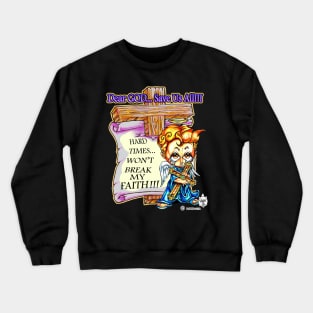 DEAR GOD SAVE US ALL - HEAVEN SENT ANGEL 4 Crewneck Sweatshirt